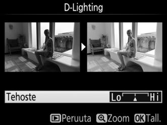 A Kuvanlaatu NEF (RAW)-, NEF (RAW) + JPEG- tai TIFF (RGB) -valokuvista luotujen kopioiden kuvanlaatu (0 39) on JPEG, hieno ;