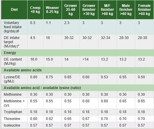 15 Taulukko 4. Queenslandin ruokinasuositukset lihasioille (Nutrient needs, [viitattu 20.11.2017]). 1.5.5 Topigs Norsvin Topigs Norsvin perustettiin vuonna 2014, kun kaksi eläinaineksen jalostajaa, Topigs International ja Norsvin International, fuusioituivat.