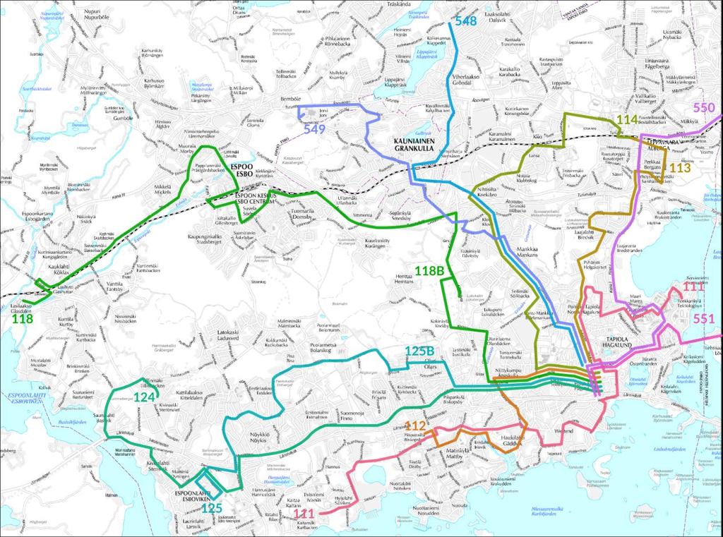 2.3.6 Etelä-Espoo Etelä-Espoossa on kolme Espoon viidestä kaupunkikeskuksesta: Tapiola, Matinkylä ja Espoonlahti.