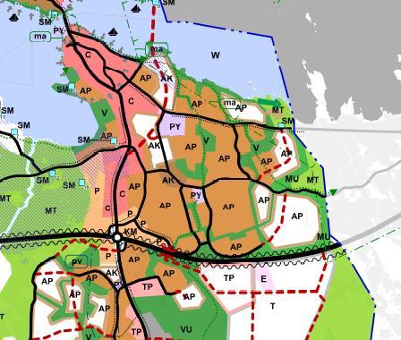 Sastamalan kaupunki 8 KUVA 13: Ote Keskustaajaman rakenneosayleiskaavasta, suunnittelualue ympyröity. Asemakaava Alueella on voimassa 1.8.1980 hyväksytty Sileekallion asemakaava ja asemakaavanmuutos.