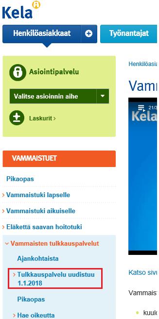 Muutoksista tietoa kela.fi/vatu-sivuilta 16.11.
