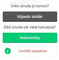 KIRJAUTUMINEN KIRJAUTUMINEN Siirry kirjautumissivulle osoitteesta www.is-hankinta.fi >> TAI tai siirry suoraan kirjautumissivulle www.hankintasampo.