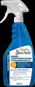 SUPER SPRAY TEHOKAS YLEISPESUAINE 83222 650 ml 6 83200 3,78 L 4 Tehokas yleispuhdistusaine Kaikkiin tarkoitukseen; poistaa erityisesti rasvaa, öljyä, kalan veritahrat Yksinkertainen käyttää;