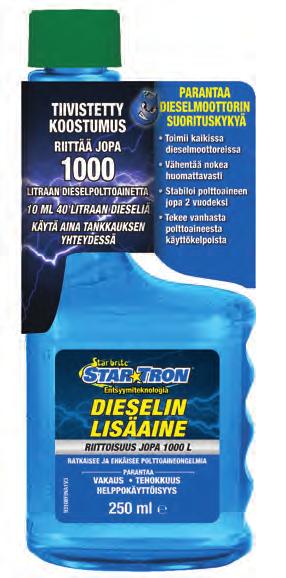 DIESEL 93616 6 Star Tron Dieselin 1 Lisäaine, 250 ml