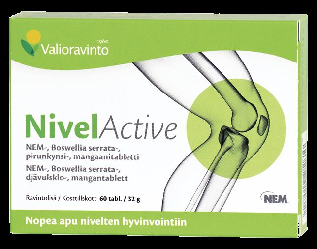 NIVELACTIVE -20% Nopeasti notkeat nivelet!