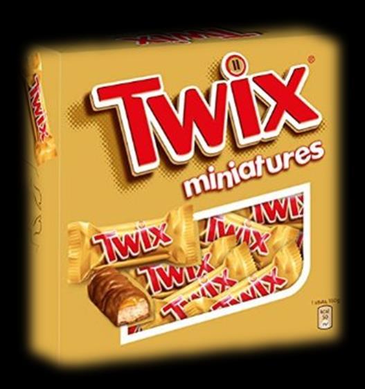 Twix on suosittu suklaapatukka, mutta uutuus suklaarasioissa.