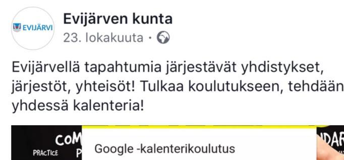 Tapahtumat Avoimet