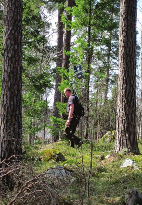paikannus Maastolaserkeilausmittaukset: TLS-, MLS-, PLS (personal laser scanning)