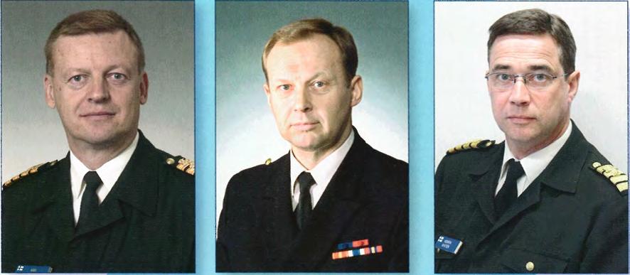 Uudenmaan Prikaatin komentaja Kommodori Henrik Nysten Saaristomeren