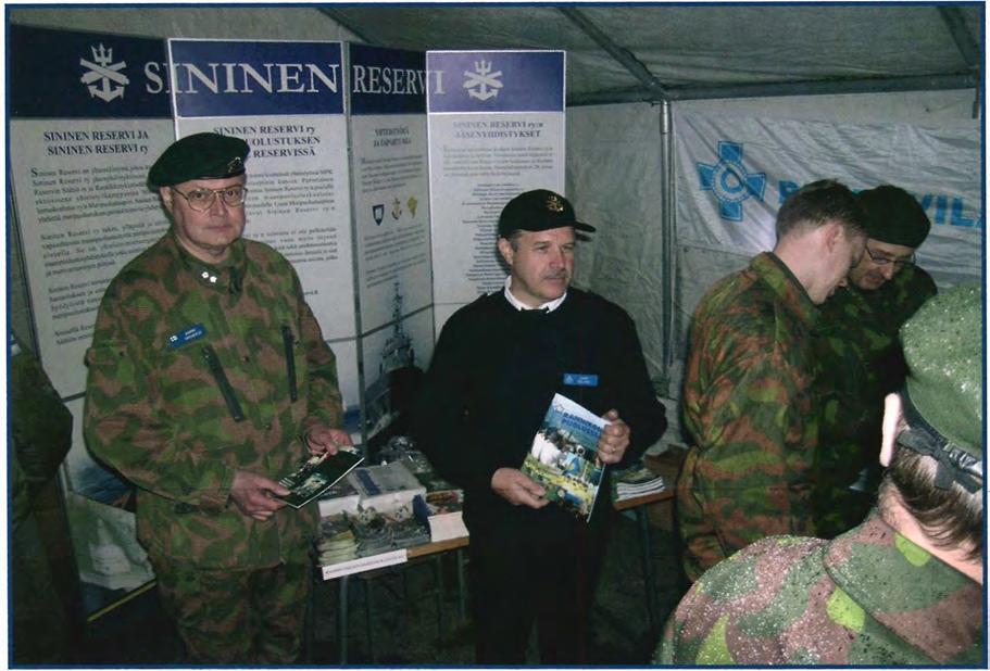tavoitteena perustaa Sininen Reservi ry. Sininen Reservi ry:n perustivat 17.5.