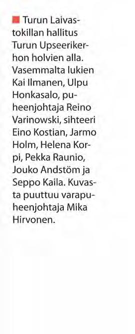 Kuvasta puuttuu varapuheenjohtaja Mika Hirvonen.