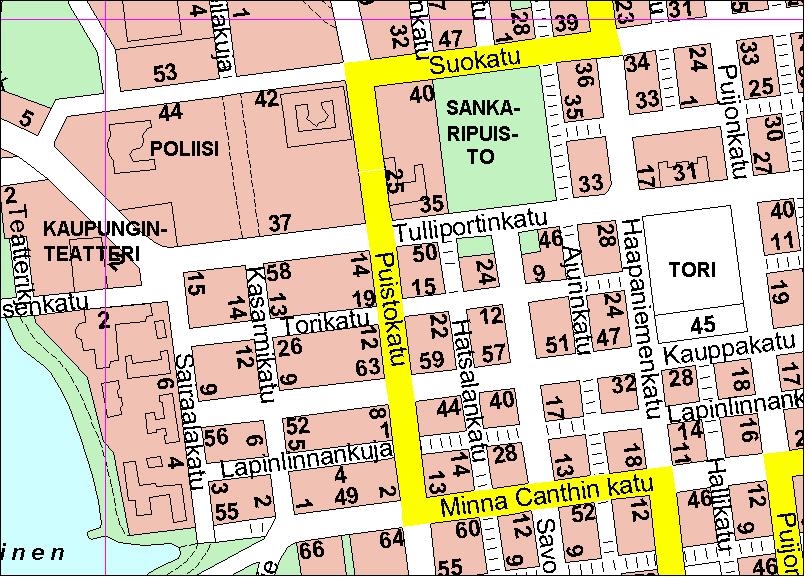 LIITE 1 sivu 3/6 K ASARMI PUISTO Osoite: Tulliportinkatu 37, KUOPIO K oor dinaatit: 6976827:3534231 Mittausparametrit: O3, NO, NO2, PM 10, PM 2,5 Näytteenottokorkeus: 3-4 m maanpinnasta, 112 m