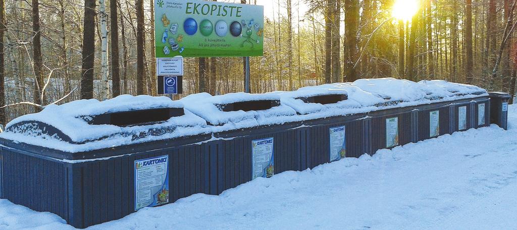 Kesällä 2015 Lappeenrantaan uudistettavat ekopisteet Lappeenrannan ekopisteiden uudistus jatkuu Vainikkala / Lavamäki, vanha piste uudistetaan Karhuvuori, uusi piste Tirilä, uusi piste Hovinpelto,