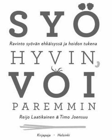 Ensimmäinen suomalaisten ravitsemus- ja syöpähoidon ammattilaisten kirjoittama kirja (julkaisu