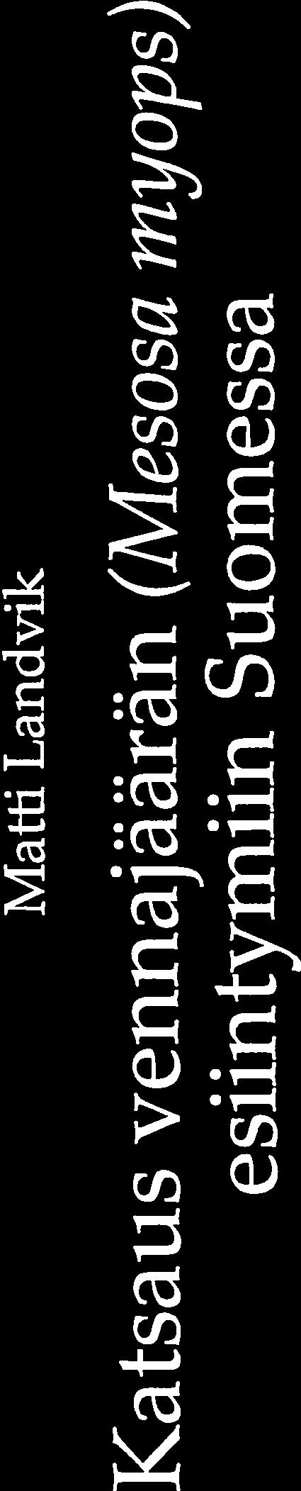 eslintymiin Suomessa / p ---.