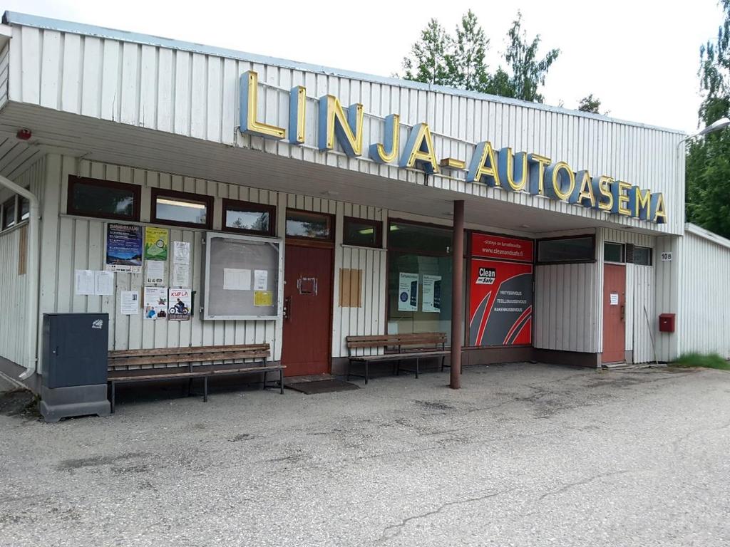 Vaikka Suomussalmen linja-autoaseman