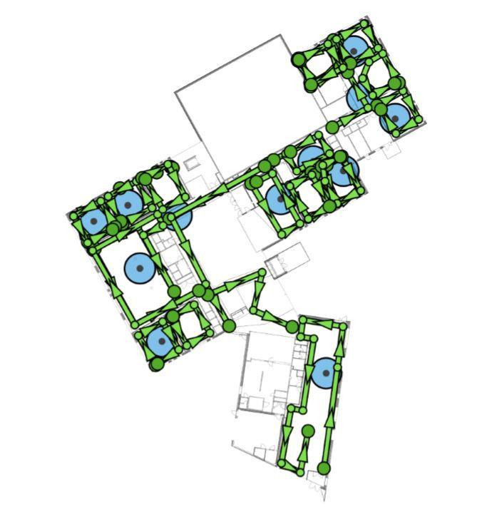 20 (30) 6 EKAHAU SITE SURVEY Ekahau Site Survey -ohjelmalla voidaan mitata verkon suorituskykyä, kattavuutta ja useita muita ominaisuuksia. Ohjelma tukee WLAN standardeja 802.11a/b/g/n/ac.