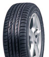 3 Nokian Renkaat Kesärenkaat, hinnasto 1.1.2013 Nokian Hakka Blue suorituskykyä märälle tielle.