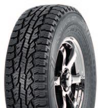6 Nokian Renkaat Kesärenkaat, hinnasto 1.1.2013 Nokian rotiiva AT jämäkkää kestävyyttä.
