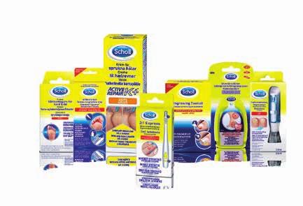 Scholl-tuotteet jalkojen ongelmiin -15