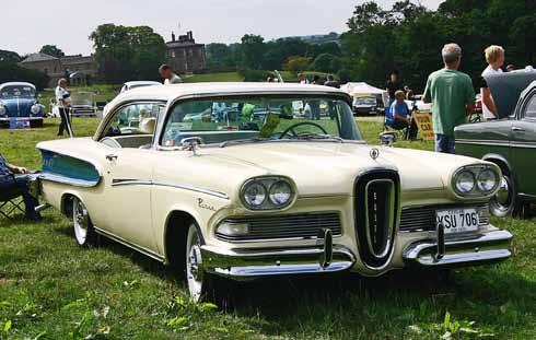 Ford Edsel 1958-60 Reino Wallenius Uuden mallin tarve Jack Reith (aikaisemmin Ford Francen johtaja) esitti 1955 johtokunnalle: Fordin osuus USA:n halvoista henkilö-autoista 43 % mutta paremmista
