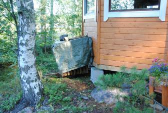Paistelin muutaman makkaran, ilma tuntuu jo kylmenevän reippaasti. La 8.9.