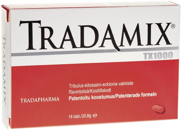 Enemmän seksuualista halua ja kykyä TRADAMIX Patentoitu ja tutkittu Tradamix auttaa. Patentoitu koostumus.