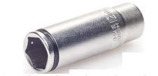 3/8", 14 mm, 12-kulmainen 03630L 16,50* 3/8", 16 mm, 12-kulmainen 03631L 16,50* 3/8", 21 mm, 12-kulmainen 03632L 18,50* Kuvaus Pituus Tuotenro Hinta Suora malli 240