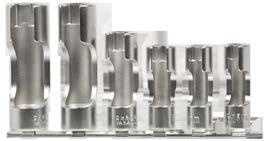 metallikiskon u 01482L 27,50* 6-osainen, 10-19 mm 10 IMPACT-hylsy, 12-kulmainen hylsy, pitkä Erittäin suuri lujuus,