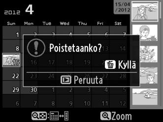 pienoiskuvien toistossa tai pienoiskuvaluettelossa.