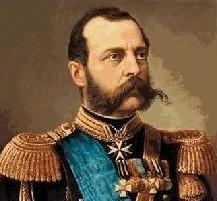 Keisari Aleksanteri II s. 1818, k. 1881 Venäjän keisari, Puolan tsaari ja Suomen suuriruhtinas.