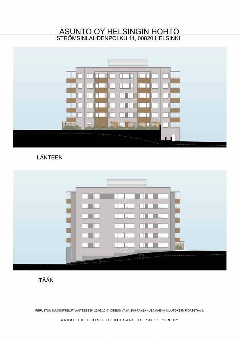 itään Julkisivu