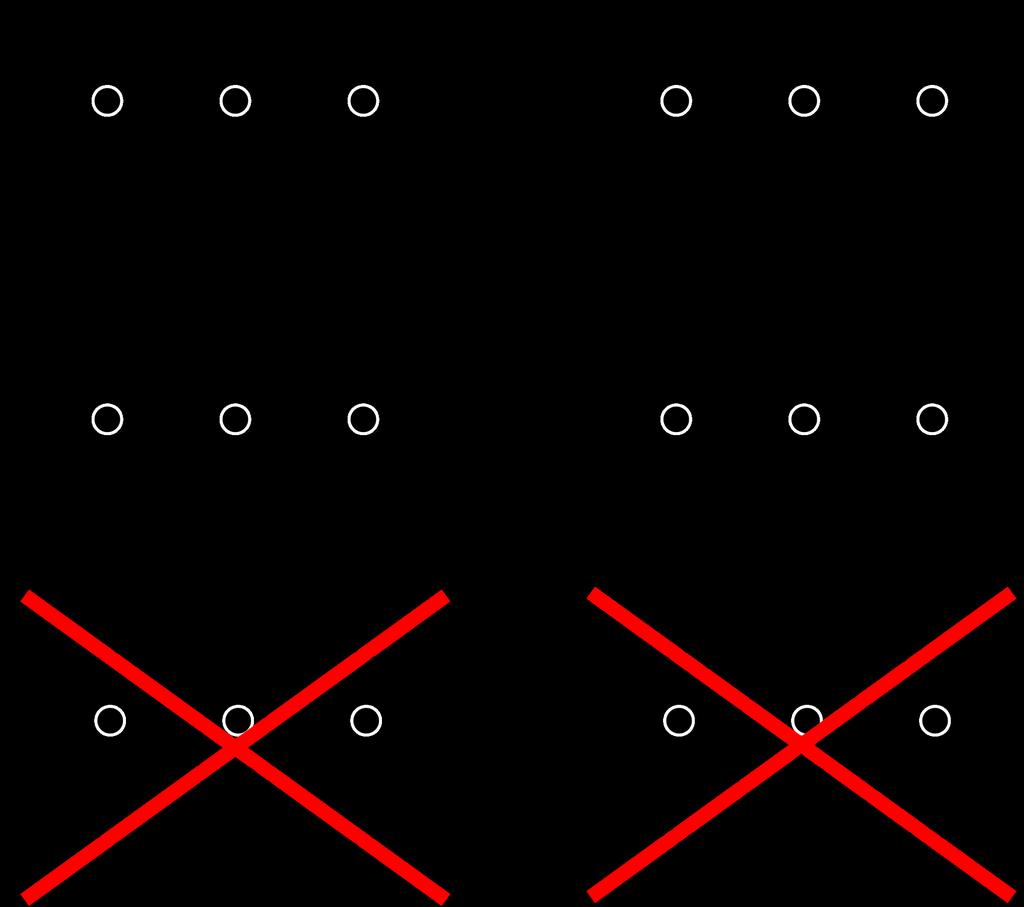 Kuva 1: Esimerkkejä joukon {1, 2, 3} topologioista [4]. Joukko voi olla sekä avoin että suljettu. Erityisesti joukot ja X ovat sekä avoimia että suljettuja kaikissa joukon X topologioissa.