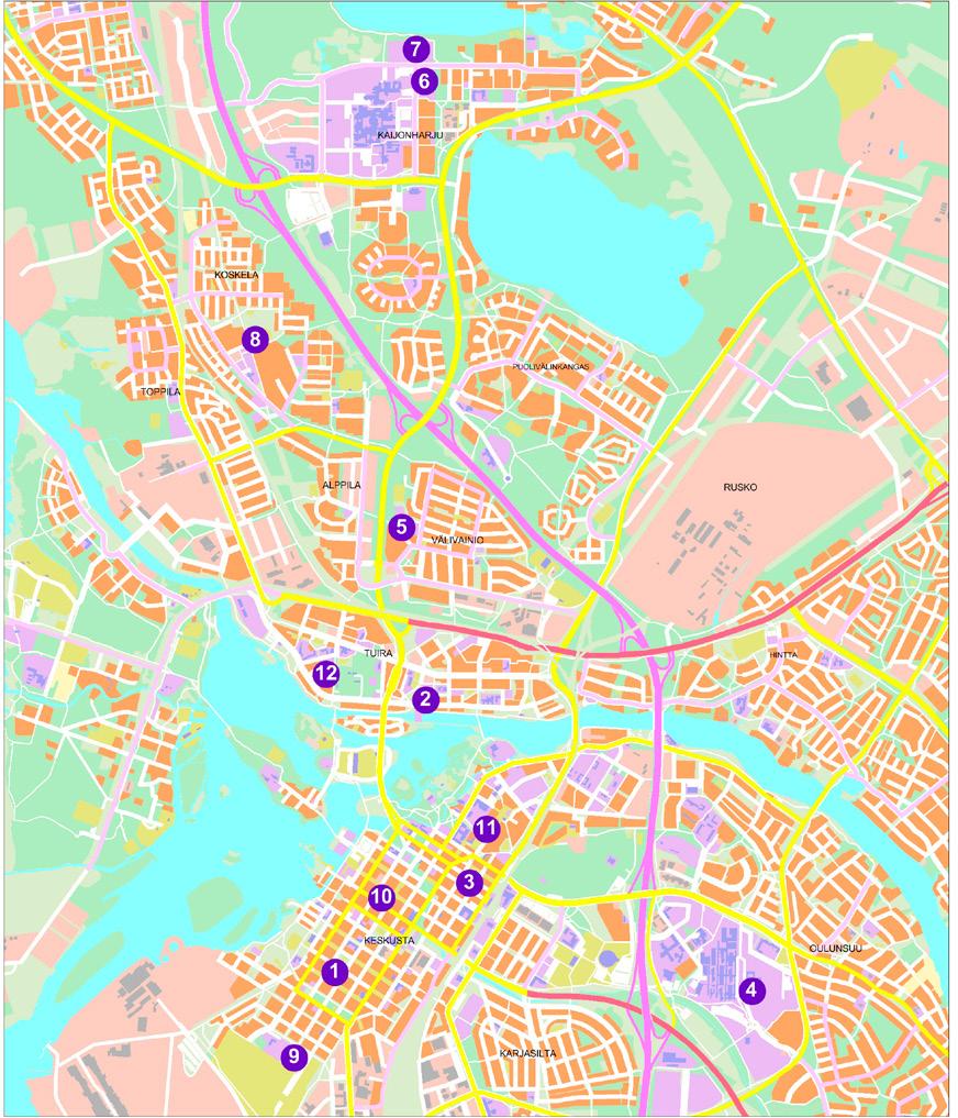 34 Erityiskoulut ja muiden ylläpitäjien peruskoulut 1 Tiernan koulu/heinätorin yksikkö (0 10) 2 Tiernan koulu/leinonpuiston yksikkö (0 10) 3 Tiernan koulu/kajaanintullin yksikkö (1 9) 4 Tiernan