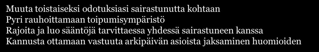 Kuinka tukea sairastunutta Tue lääkkeenottoa ja hoitosuunnitelmaa Opi