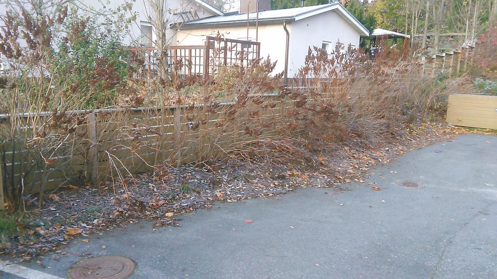 Mikäli perusteellisempaa korjausta ei vielä tehdä, istutusten aukkokohtia voidaan paikata samoilla kasveilla, mitä kussakin ryhmässä kasvaa.