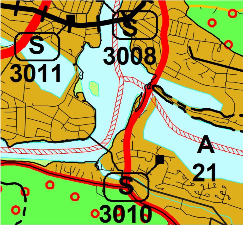 Suunnittelualue kuuluu vuonna 2001 vahvistettuun Rovaniemen maakuntakaavaan. Alue on osoitettu taajamatoimintojen alueeksi (A).