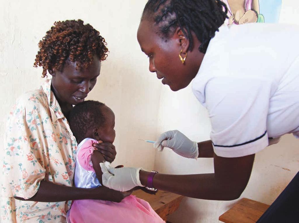 Parhaimmillaan jopa 90 prosenttia lapsista saa ohjelmaalueillamme perusrokotukset. panja on ollut merkittävä World Vision -verkoston ponnistus kuluneiden vuosien aikana.