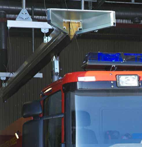 VSR PAKOKAASURATA VSR-pakokaasurataa käytetään paloasemien ajoneuvoille, joissa on pystysuoraan ylöspäin suunnattu pakoputki.
