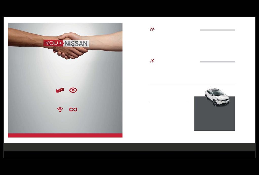 SERVICE CONTRACTS Nissan-huoltosopimus on paras tapa tarjota Nissan QASHQAIlle sen arvoista huoltoa!