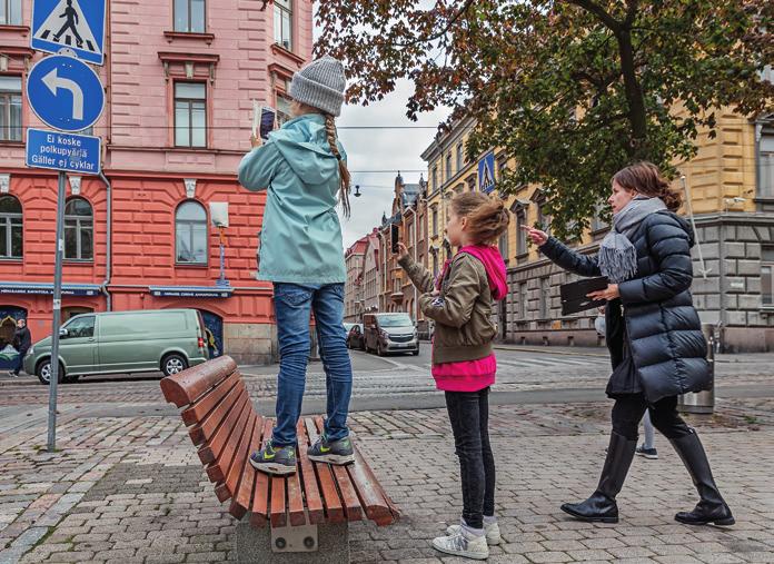 Osallisuutta ja kestävää kehitystä Helsingin kaupungin opetussuunnitelma kannustaa oppilaita koulun opetuksen, toimintakulttuurin ja oppimisympäristön suunnitteluun ja kehittämiseen.