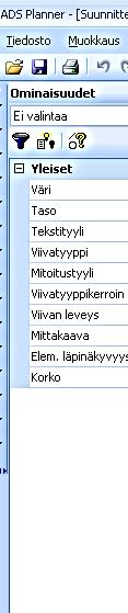 2. Valitaan Cads Planner Electric sovellus, mikäli se ei ole