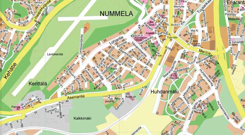2 TIIVISTELMÄ 2.1 Kaavaprosessin vaiheet Nummelan Asemantien keskustakaavamuutos sisältyy kunnanvaltuuston 11.