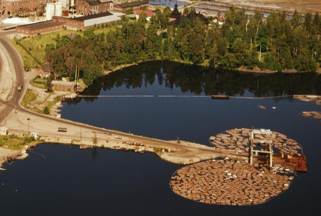 vuonna 1973 kun laituri vielä oli