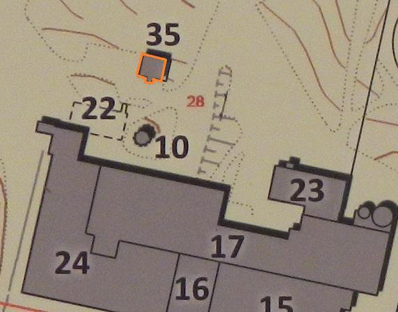 RAKENNUS 38: RUOKALA Tehtaan vuonna 2001 valmistuneen ruokalan paikalta on purettu Puutalo (oy:n) suunnittelema sosiaalirakennus, jossa