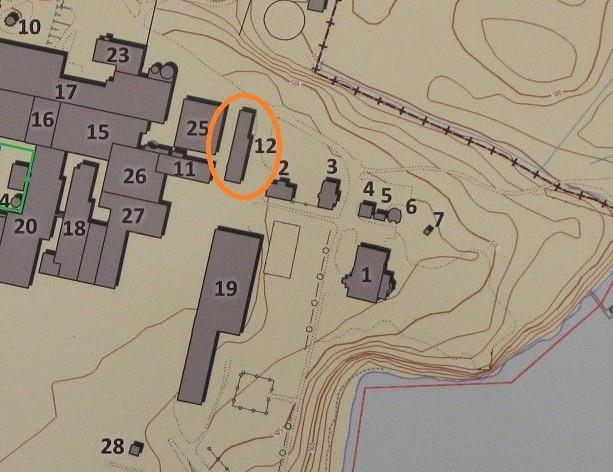 42 RAKENNUS 12: SÄHKÖINSTRUMENTTIOSASTO RAKENNUSTIEDOT Nykykäyttö Historialliset käytöt puutyöverstas, verstas peltipaja, verstas Suunnittelija Birger Federley 1923 M.