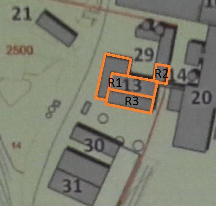 RAKENNUS 13: LIGNOTECH LAJITTELU, R1 HAIHDUTTAMO, R2 HAIHDUTTA- MON PUMPPAAMO, R3 HAIHDUTTAMON UUDISRAKENNUS R2 R3 Sisätilat Arvoalue Suositukset ei ole tarkastettu ei muutoksensietokyky ja