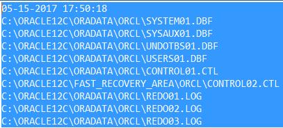 30 5 ORACLEN VARMISTUSMENETELMIEN TESTAUS Tässä luvussa testattiin Oraclen erilaisia varmistusmenetelmiä.