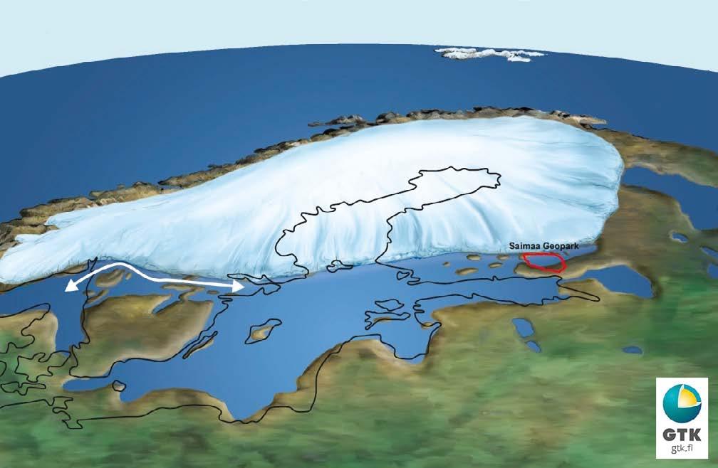 Vedenpinnan taso romahtaa (11 590 11 000) Noin 11 590 vuotta sitten Baltian jääjärvelle avautui Keski-Ruotsissa uusi lasku-uoma ja vedenpinta laski nopeasti 28 metriä.