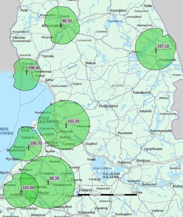 7 Osa uutta kokonaisuutta TK h Oulu 4 (nyk.